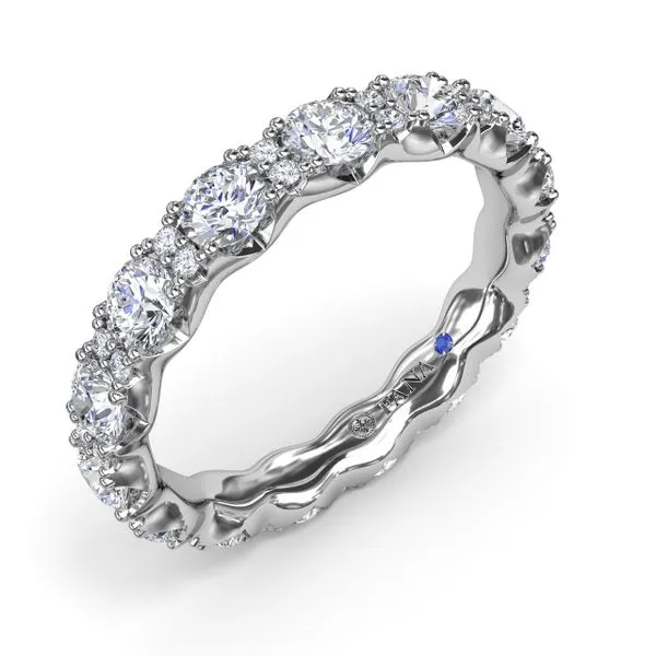 Round Diamond Eternity Band Image 2 Quest Fine Jewelers Fairfax, VA