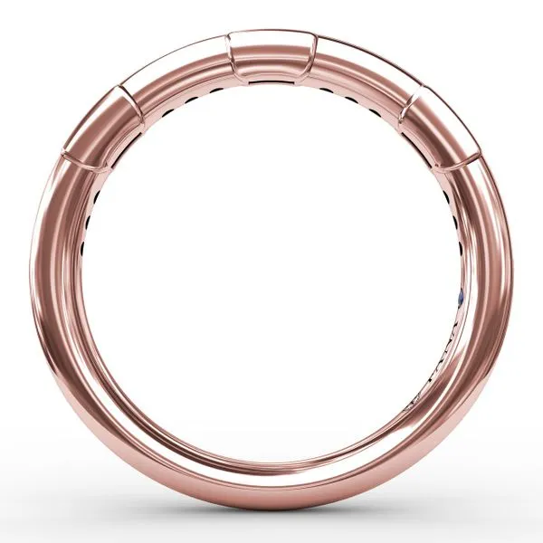 Sapphire Baguette and Diamond Band Image 2 The Diamond Center Claremont, CA