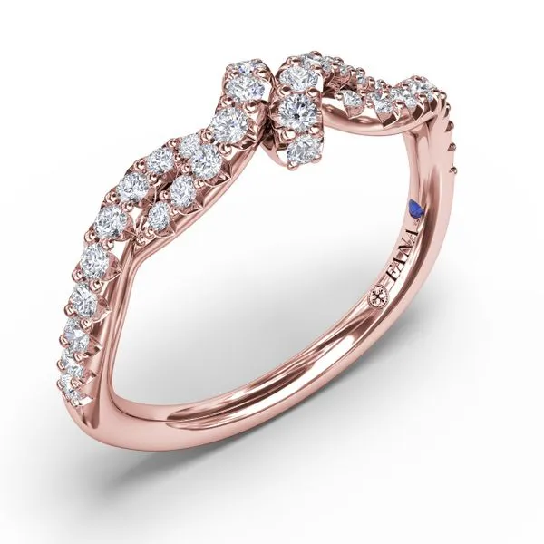 Tie the Knot Diamond Ring Image 2 Castle Couture Fine Jewelry Manalapan, NJ