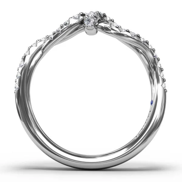 Tie the Knot Diamond Ring Image 3 Quest Fine Jewelers Fairfax, VA