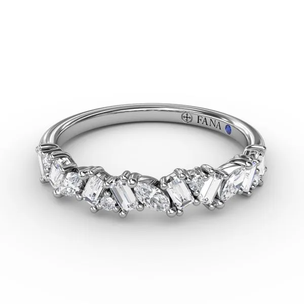 Cluster Diamond Band  Castle Couture Fine Jewelry Manalapan, NJ