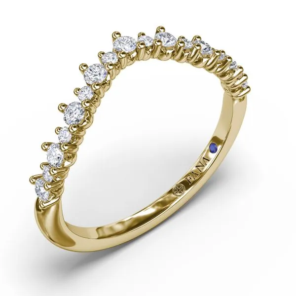Shared Prong Diamond Band  Image 2 Steve Lennon & Co Jewelers  New Hartford, NY