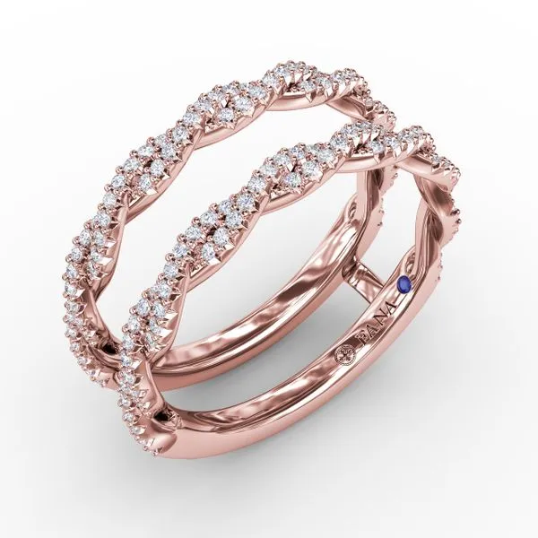 Tight Twist Diamond Insert Ring  Image 2 The Diamond Center Claremont, CA