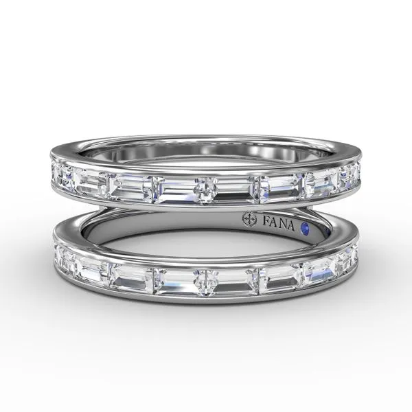 Channel Setting Diamond Insert Ring  The Diamond Center Claremont, CA