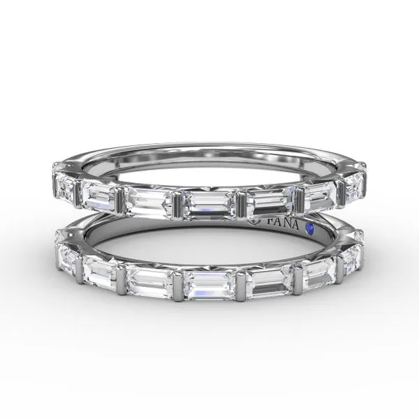 Baguette Cut Diamond Insert Ring  The Diamond Center Claremont, CA