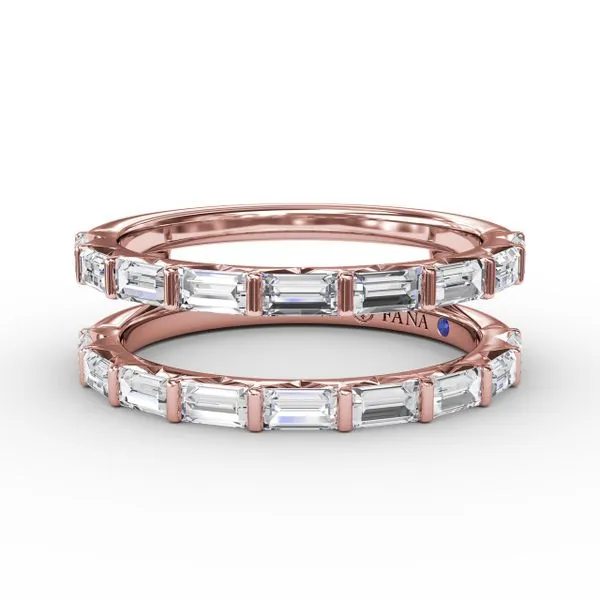 Baguette Cut Diamond Insert Ring  The Diamond Center Claremont, CA