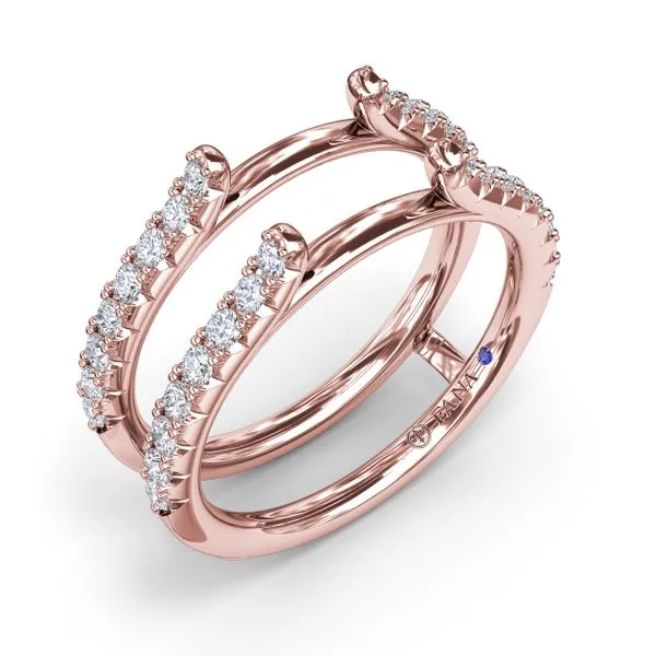 Diamond Insert Band Image 2 The Diamond Center Claremont, CA