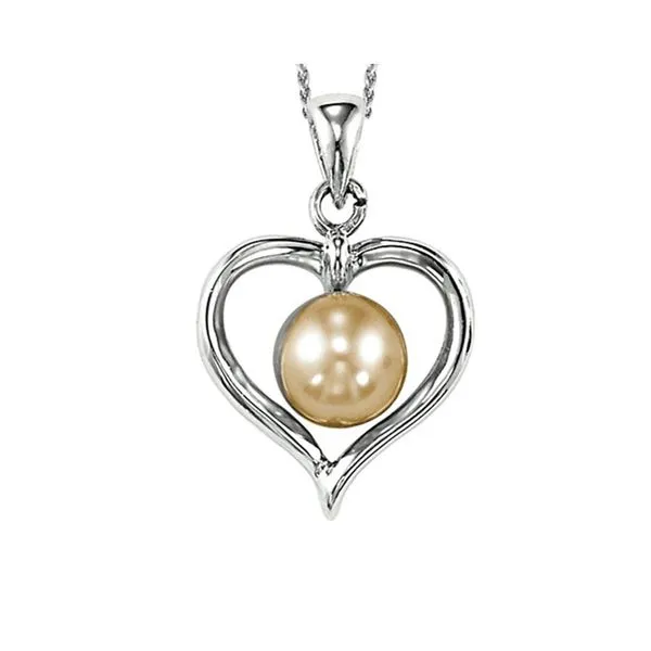 Silver Pearl Pendant Pfaff Jewelers Grandville, MI