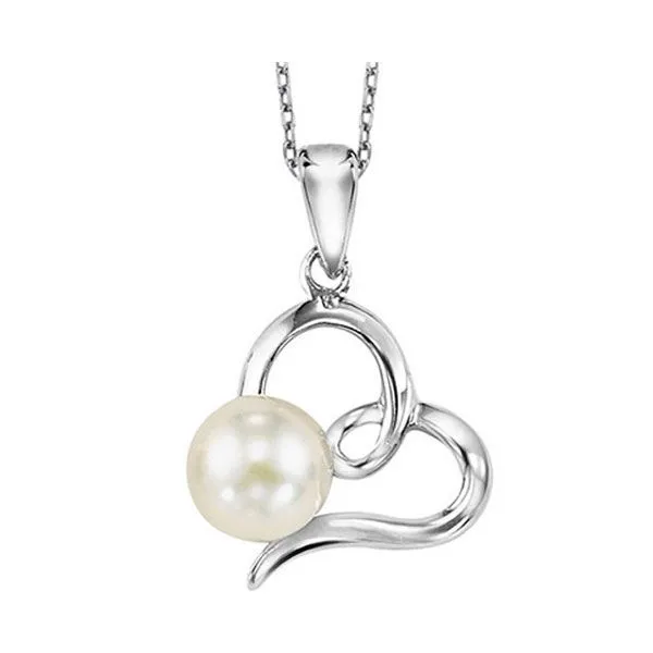 Silver Pearl Pendant Pfaff Jewelers Grandville, MI
