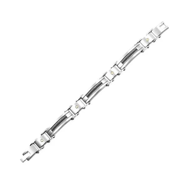 Steel White Bracelet Pfaff Jewelers Grandville, MI