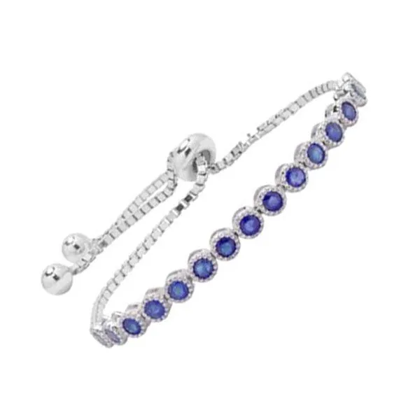 Silver Sapphire 2Ctw Bracelet Pfaff Jewelers Grandville, MI