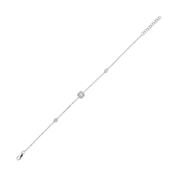 14Kt White Gold Diamond 3/8Ctw Bracelet Image 2 SIERRA MOON Auburn, CA