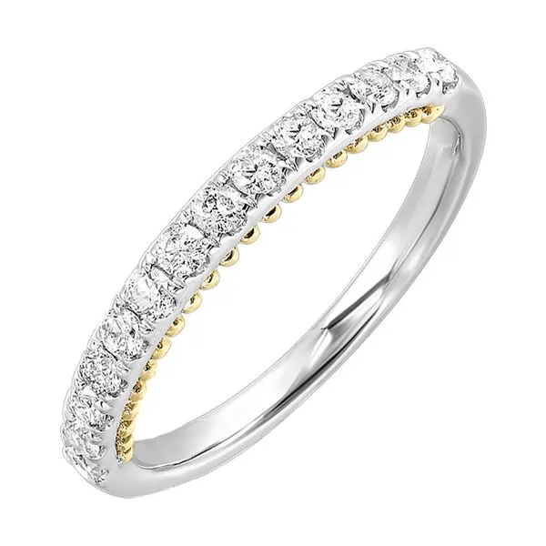 14Kt White Yellow Gold Diamond 1/4Ctw Ring K & Co Family Jewelers Eagle, ID