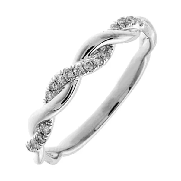 14Kt White Gold Diamond 1/10Ctw Ring Pfaff Jewelers Grandville, MI