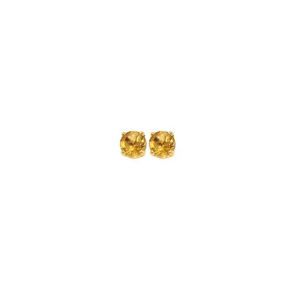14Kt Yellow Gold & Citrine 1/5Ctw Earring Pfaff Jewelers Grandville, MI
