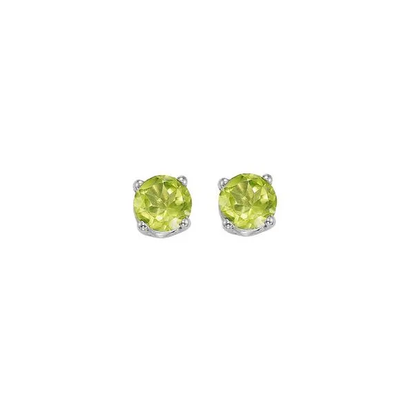 14Kt White Gold & Peridot 3/4Ctw Earring Pfaff Jewelers Grandville, MI