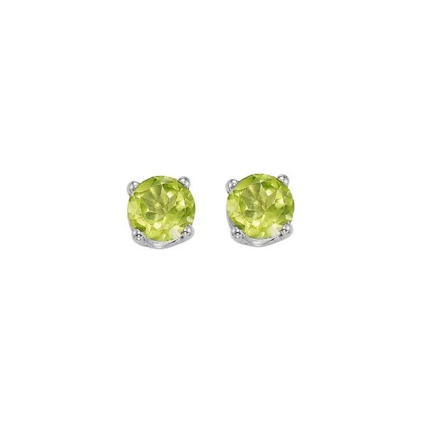 14Kt White Gold & Peridot 1Ctw Earring Pfaff Jewelers Grandville, MI