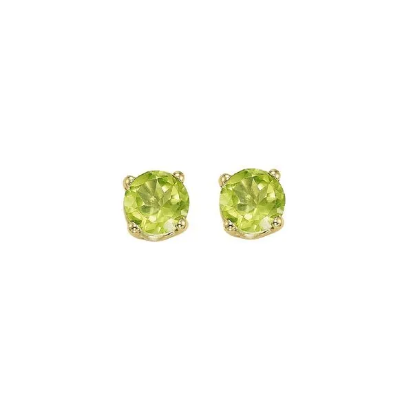 14Kt Yellow Gold & Peridot 1Ctw Earring Pfaff Jewelers Grandville, MI