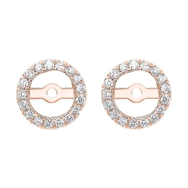 14Kt Rose Gold Diamond 1/5Ctw Earring Pfaff Jewelers Grandville, MI