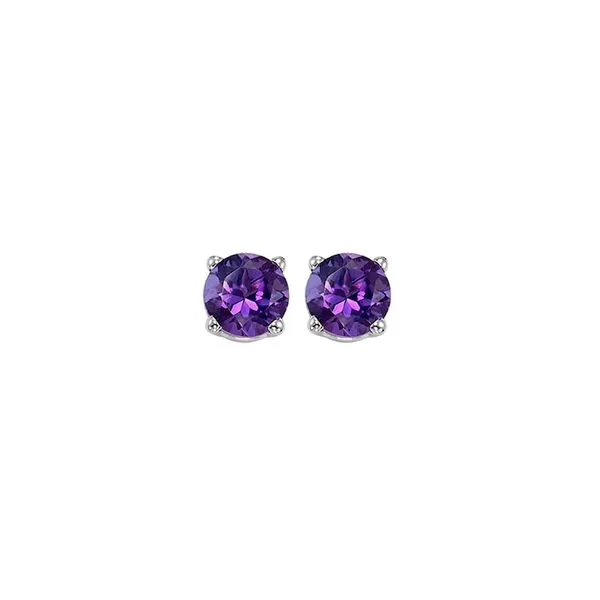 14Kt White Gold & Amethyst 3/4Ctw Earring Pfaff Jewelers Grandville, MI