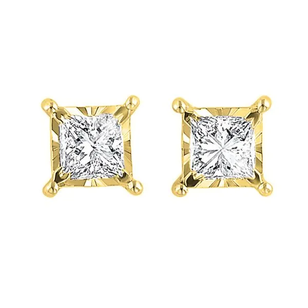 14Kt Yellow Gold Diamond 1/4Ctw Earring Pfaff Jewelers Grandville, MI