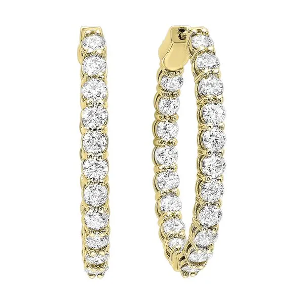14Kt Yellow Gold Diamond 1Ctw Earring Pfaff Jewelers Grandville, MI