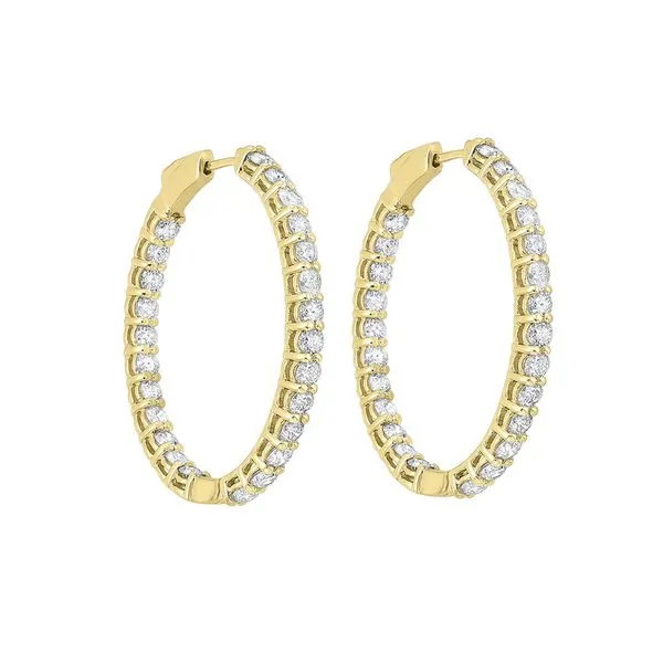 14Kt Yellow Gold Diamond 5Ctw Earring Pfaff Jewelers Grandville, MI