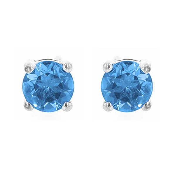 Silver Blue Topaz 5/8Ctw Earring Pfaff Jewelers Grandville, MI
