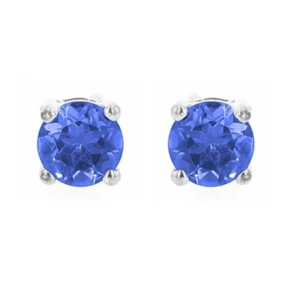 Silver Sapphire 5/8Ctw Earring Pfaff Jewelers Grandville, MI
