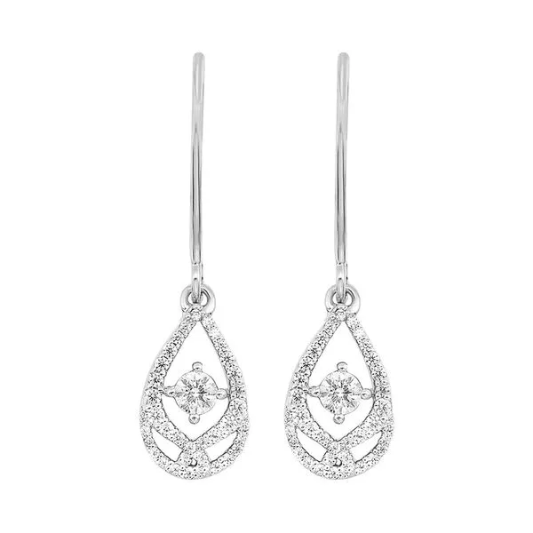 Silver Diamond 1/4Ctw Earring Pfaff Jewelers Grandville, MI