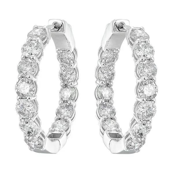 14Kt White Gold Diamond 7Ctw Earring SIERRA MOON Auburn, CA
