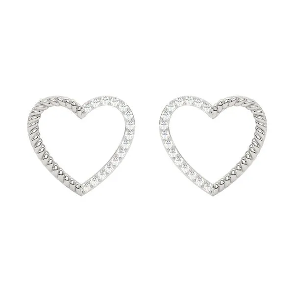 14Kt White Gold Diamond 1/20Ctw Earring SIERRA MOON Auburn, CA