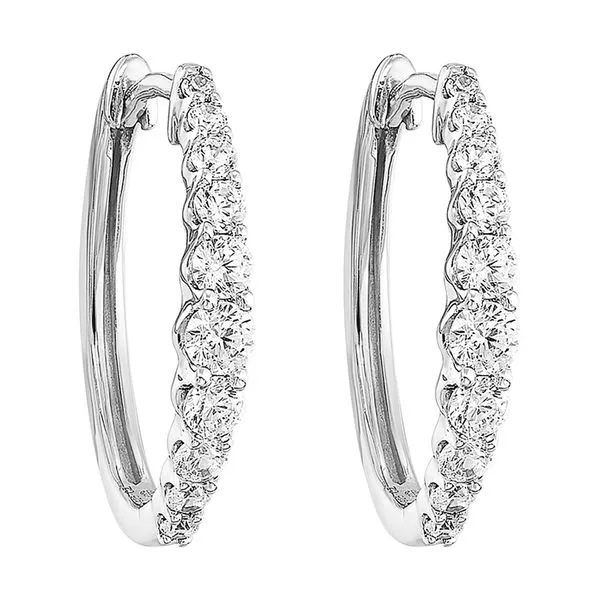 14Kt White Gold Diamond 2Ctw Earring SIERRA MOON Auburn, CA