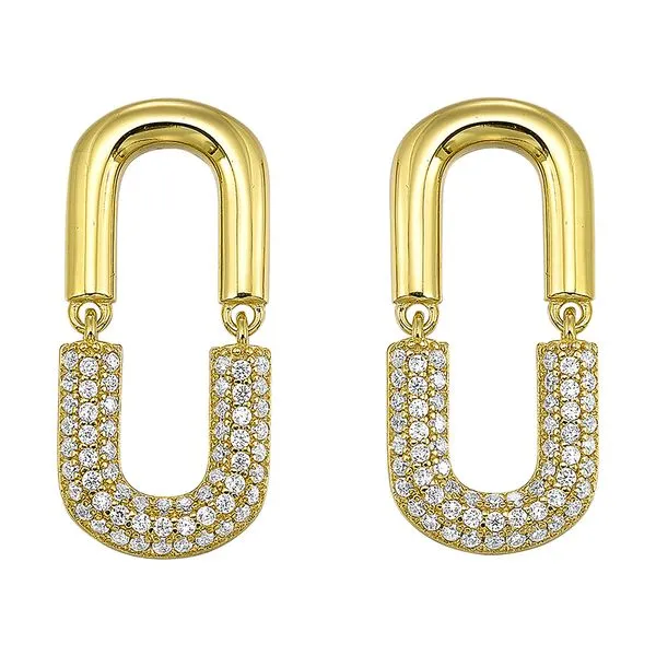 Silver Yellow Earring Valentine's Fine Jewelry Dallas, PA