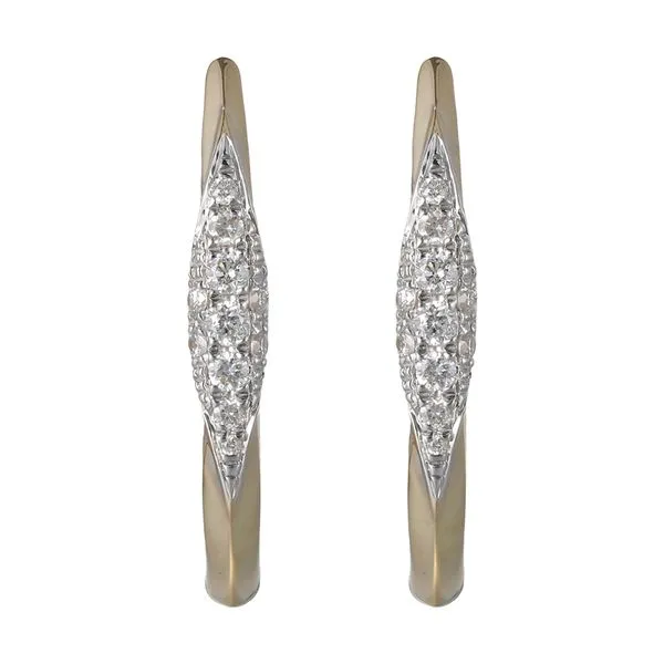 14Kt Yellow Gold Diamond 1/7Ctw Earring SIERRA MOON Auburn, CA