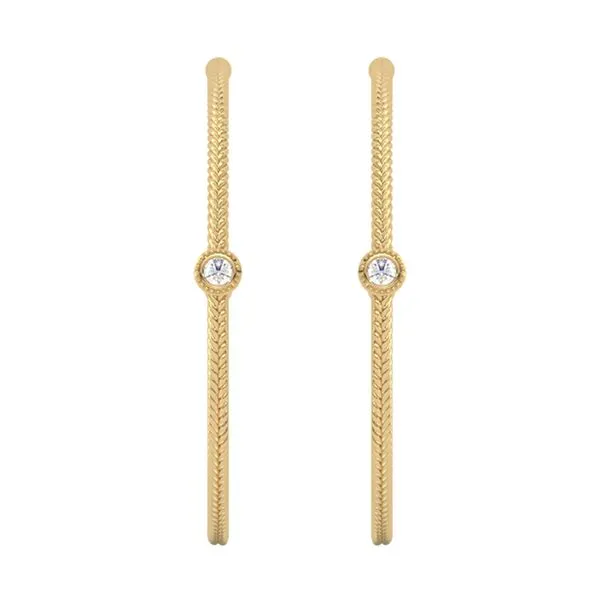 10Kt Yellow Gold Diamond 1/10Ctw Earring Arlene's Fine Jewelry Vidalia, GA