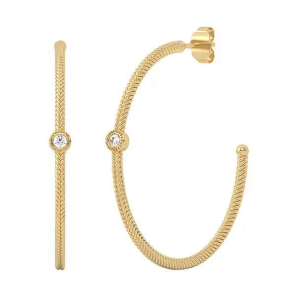 10Kt Yellow Gold Diamond 1/10Ctw Earring Image 2 Rasmussen Jewelers Spanish Fork, UT