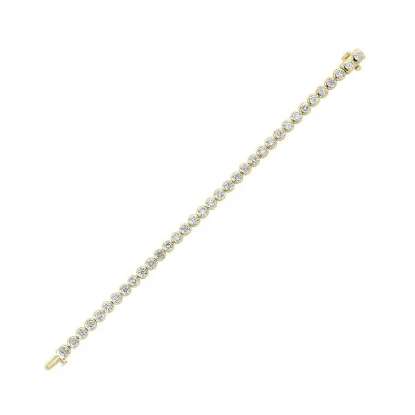 14Kt Yellow Gold Diamond 7Ctw Bracelet Woelk's House of Diamonds Russell, KS