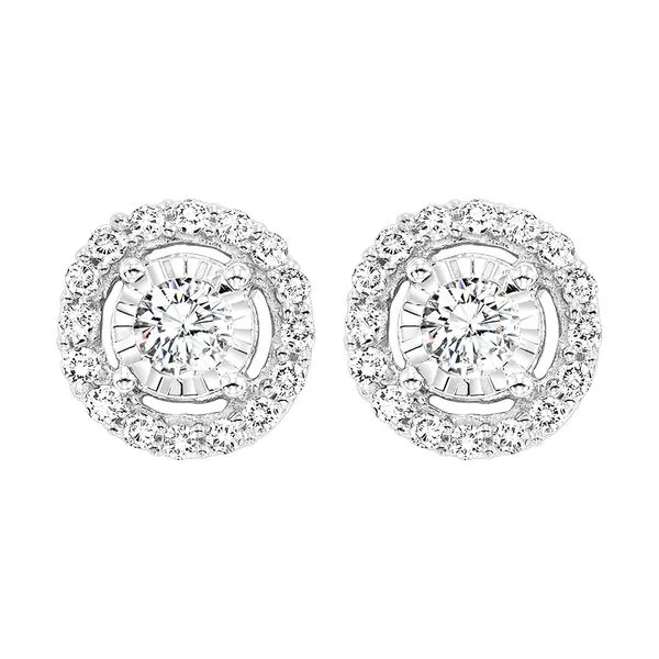 Platinum White Diamond 1Ctw Earring Pfaff Jewelers Grandville, MI