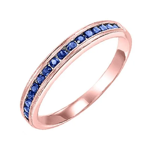10Kt Rose Gold & Sapphire 1/3Ctw Ring Pfaff Jewelers Grandville, MI