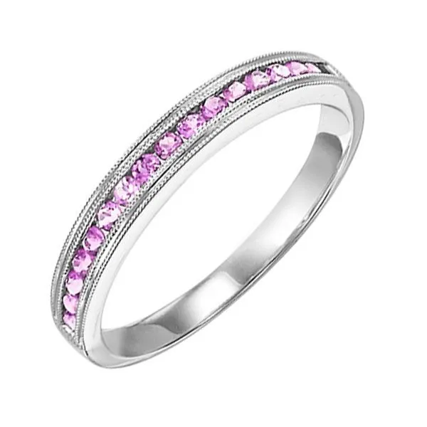 14Kt White Gold & Pink Sapphire 1/3Ctw Ring Pfaff Jewelers Grandville, MI