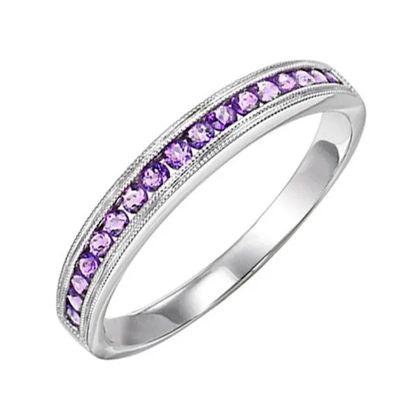 10Kt White Gold & Amethyst 1/3Ctw Ring Pfaff Jewelers Grandville, MI