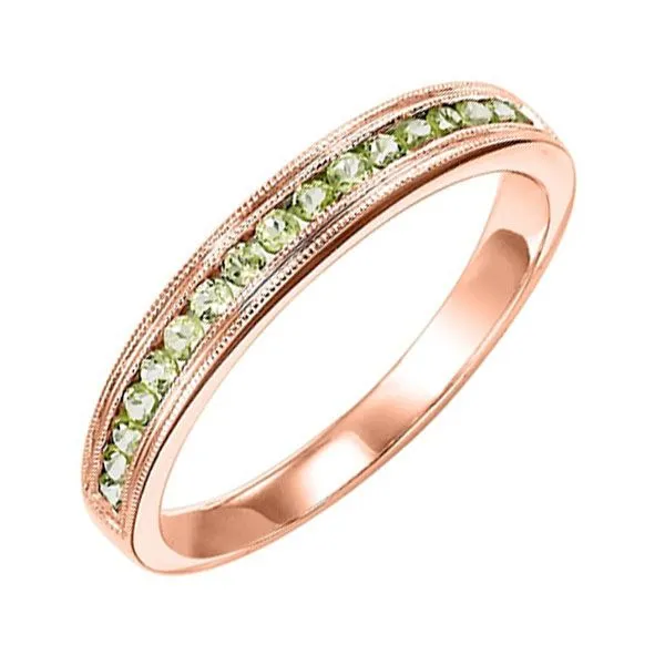 10Kt Rose Gold & Peridot 1/3Ctw Ring Pfaff Jewelers Grandville, MI