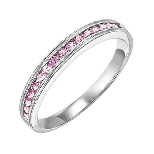 14Kt White Gold & Pink Tourmaline 1/4Ctw Ring Pfaff Jewelers Grandville, MI