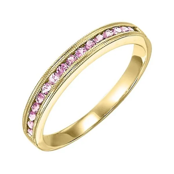 14Kt Yellow Gold & Pink Tourmaline 1/4Ctw Ring Pfaff Jewelers Grandville, MI