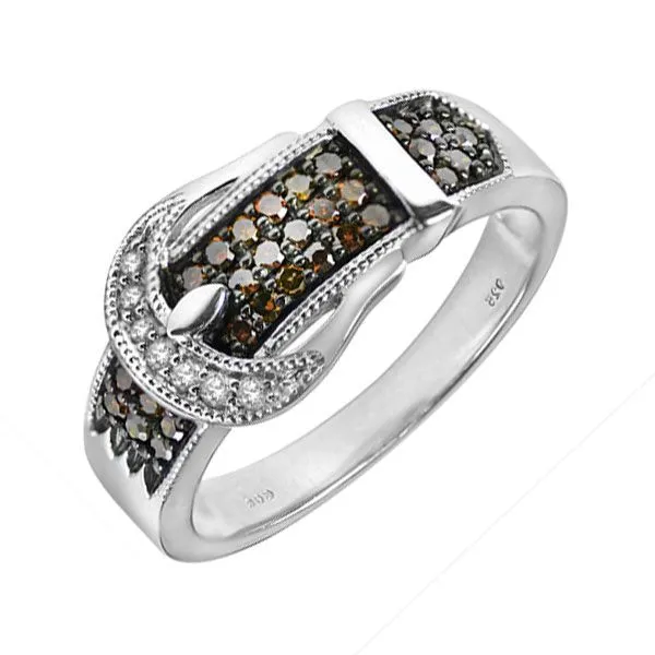 Silver Diamond 1/3Ctw Ring Arlene's Fine Jewelry Vidalia, GA