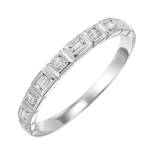 10Kt White Gold Diamond 1/6Ctw Ring Pfaff Jewelers Grandville, MI