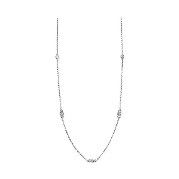 14Kt White Gold Diamond 1/2Ctw Necklace Pfaff Jewelers Grandville, MI