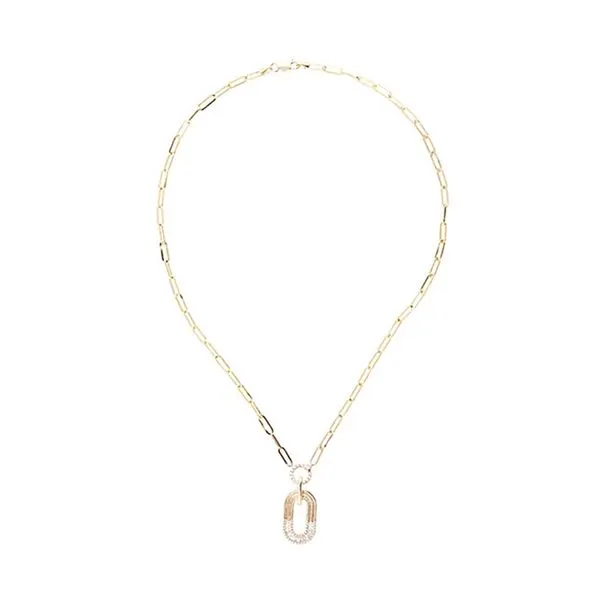 14Kt Yellow Gold Diamond 3/4Ctw Necklace Valentine's Fine Jewelry Dallas, PA