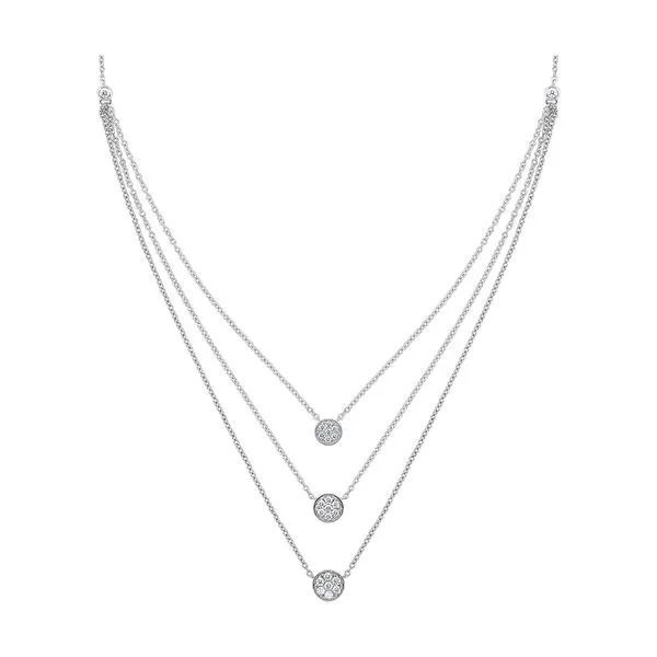 14Kt White Gold Diamond 1/3Ctw Necklace Pfaff Jewelers Grandville, MI